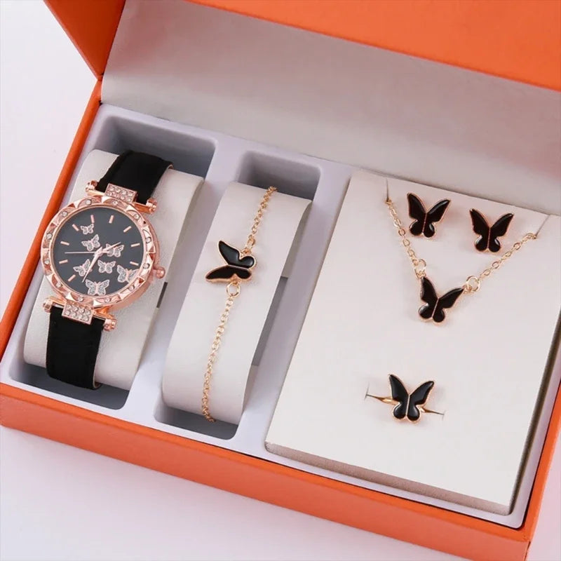 Butterfly Jewelry Set (without Box)