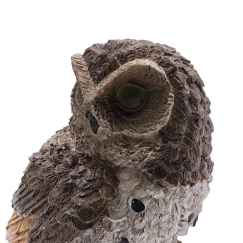 Owl Lights Outdoor Solar Powered Lawn Floor Lamp Waterproof Landscape Lighting Pathway LED Animal Lantern Yard Lawn Garden Decor