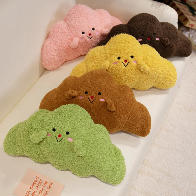 Plush Croissant Pillow Soft