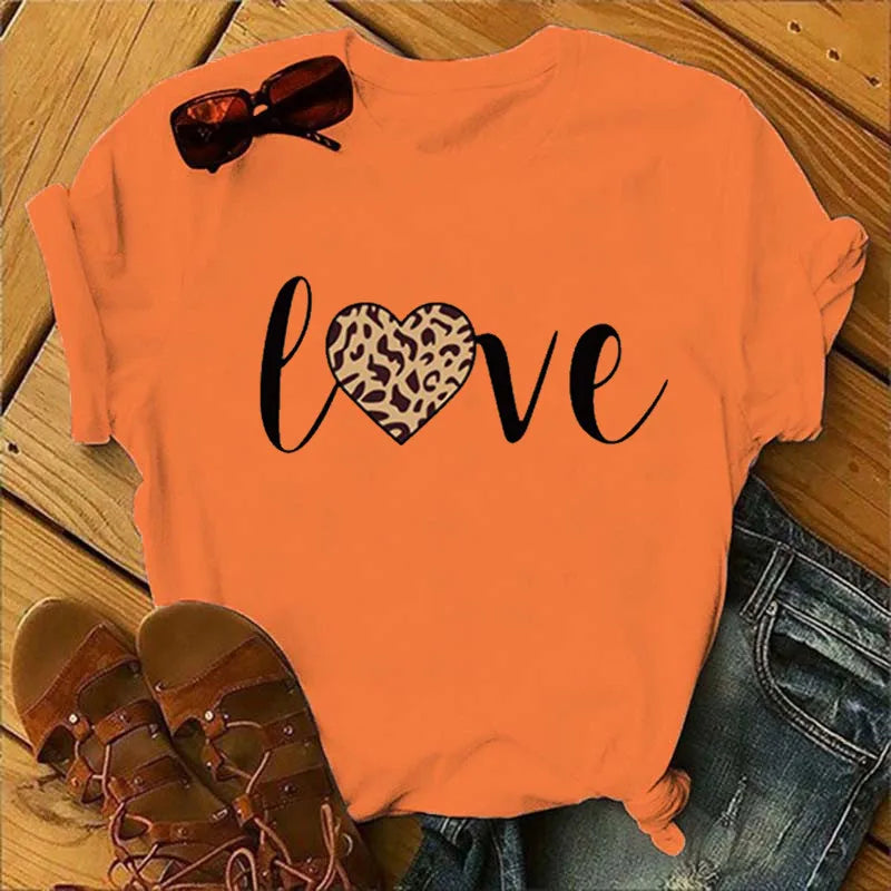 Leopard Love T Shirt