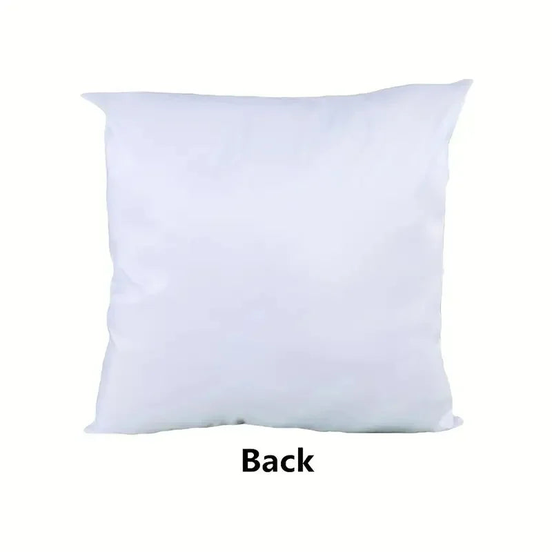 Vibrant Floral Bicycle Design Satin Fabric Throw Pillow Covers Farmhouse Decor for Living Room 45x45Cm Party Gift Cushion Cover