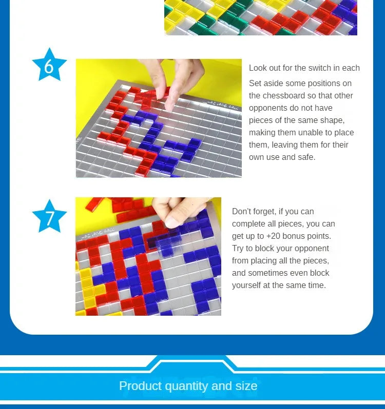 Children Intellectual Puzzle Board