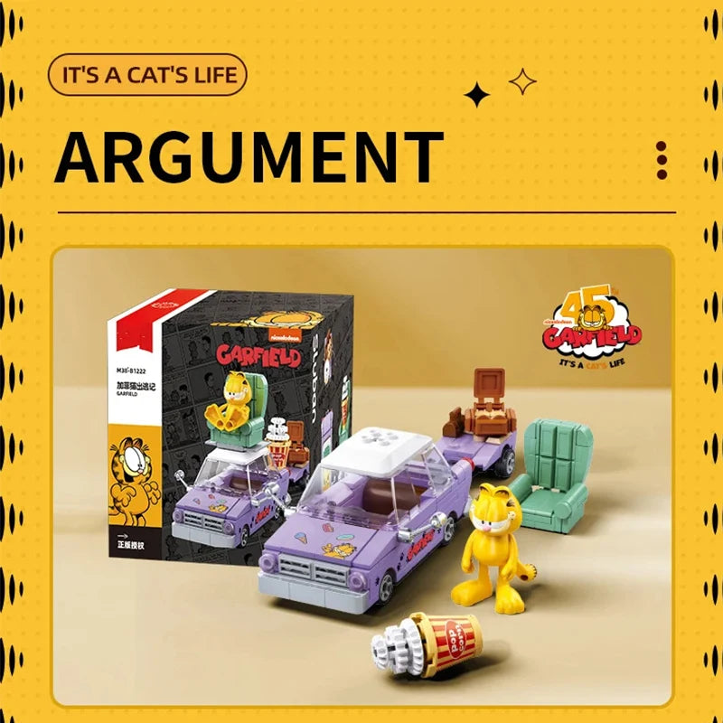 Garfield Car Building Blocks