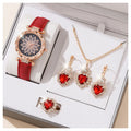 Watch, earrings, necklace gift set