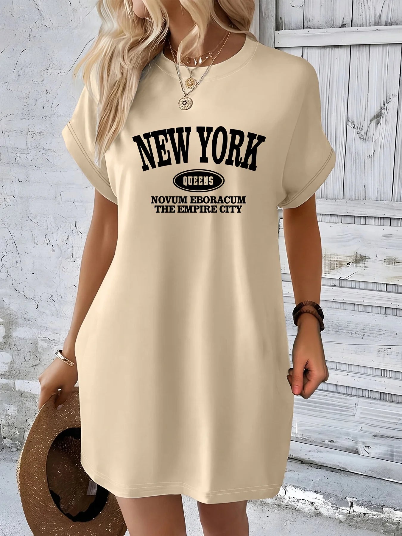 NewYork TShirt Dress