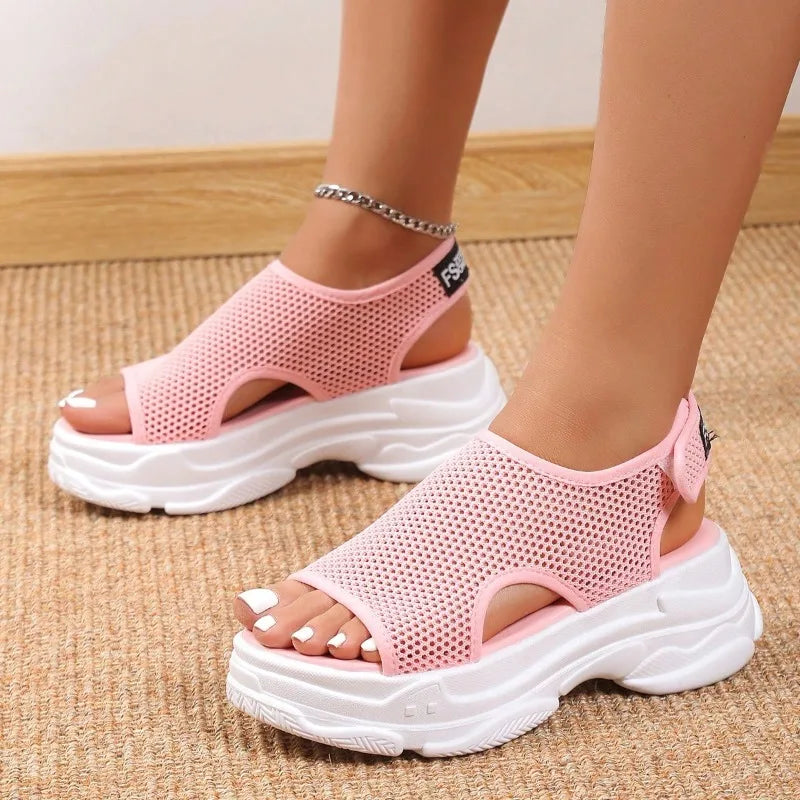 New Thick-Soled Breathable Mesh