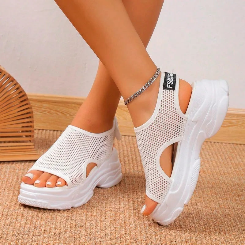New Thick-Soled Breathable Mesh