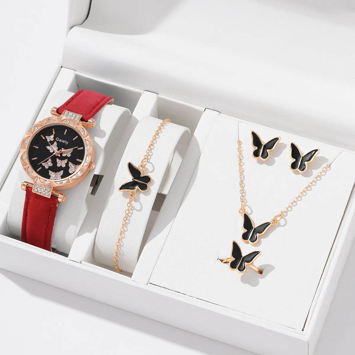Butterfly Jewelry Set (without Box)