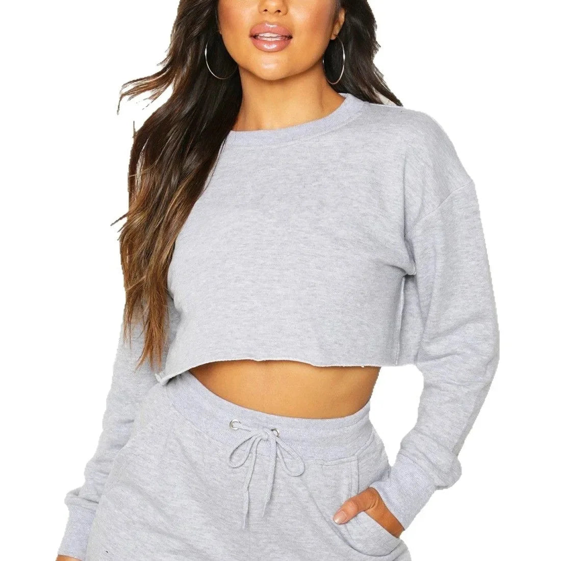 Crop Top Sweatshirt