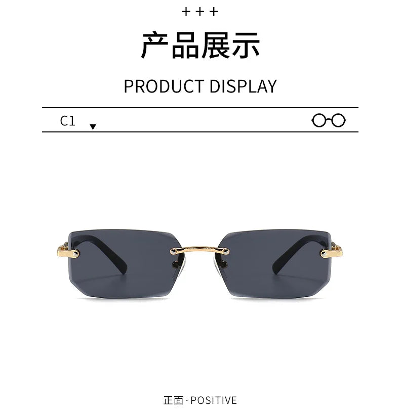Rimless Sunglasses