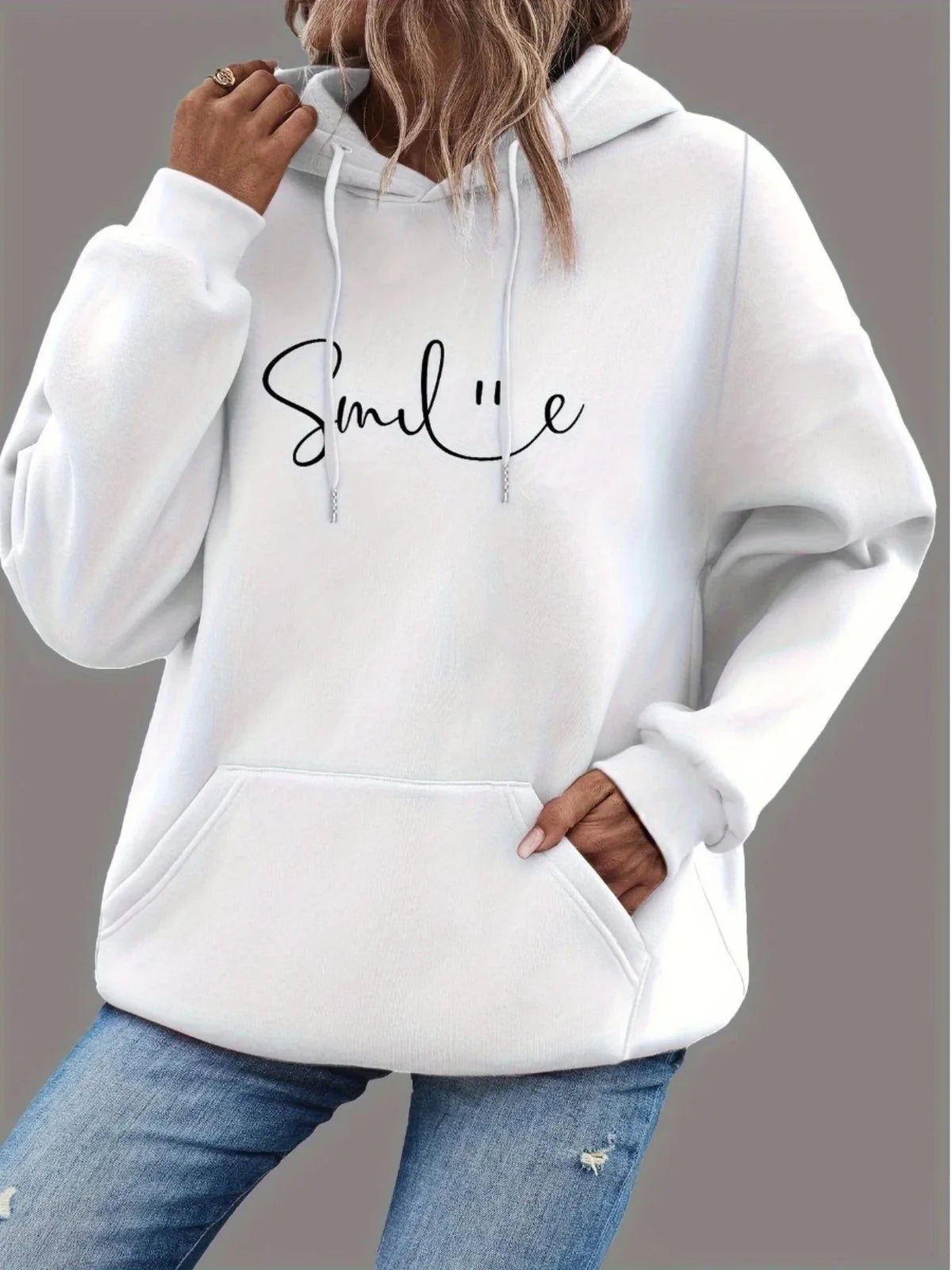 Smile  Sweatshirt hoodie