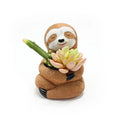 Cartoon Animal Succulent Flower Pot Cute Sloth Flowerpot Garden Planting Pot Desktop Home Decoration Ornaments Garden Planter