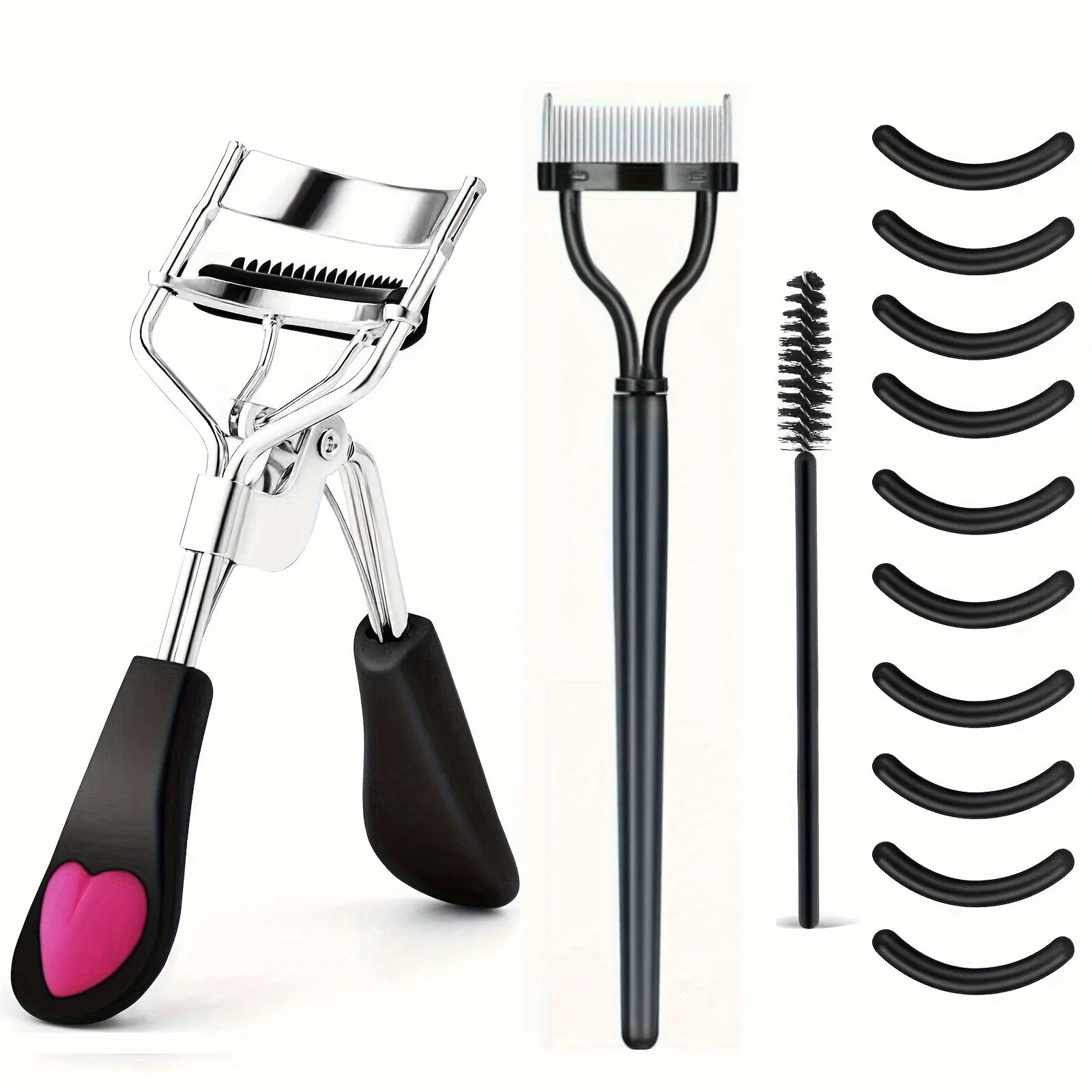 11/16PCS Eyelash Curler with 10pcs Replacement Pads