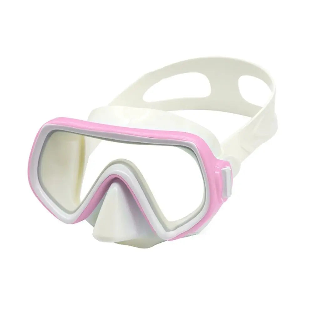PVC Strap Kids Swim Goggles Anti Fog with Nose Cover
