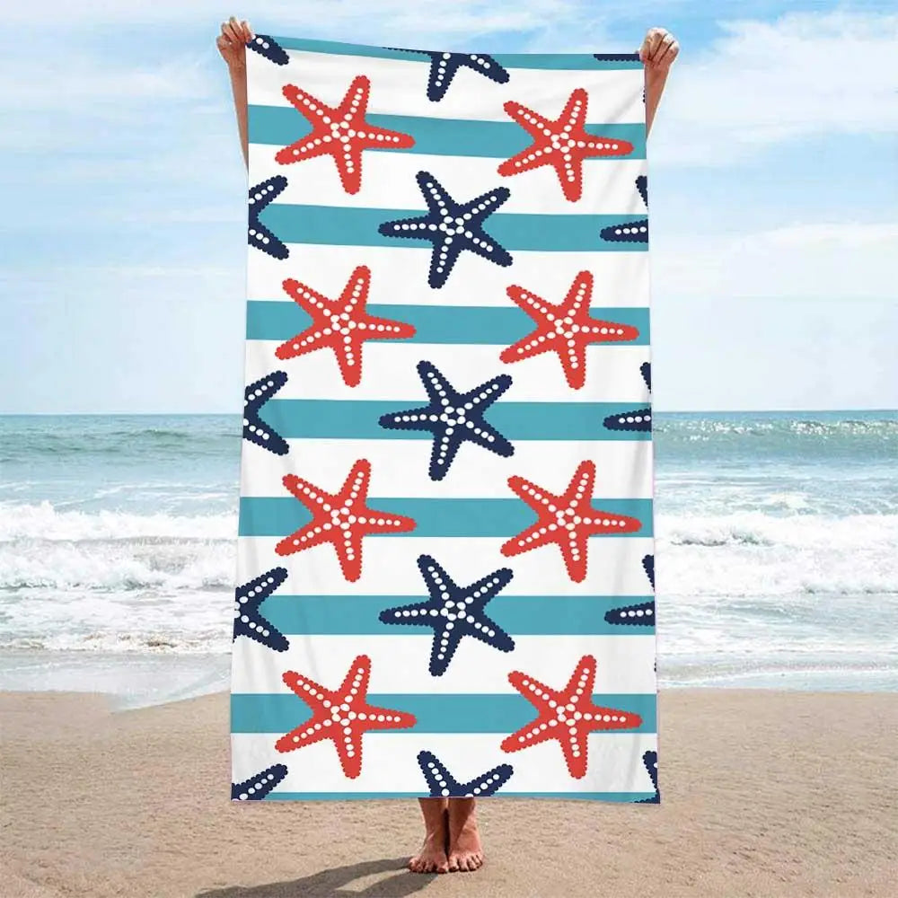 Summer No Sand Free Fruit Beach Towel Microfiber Outdoor Water Sports Towel Swimming Sunscreen Quick Dry Mandala Bath Towels