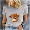 Highland Cow Tshirt