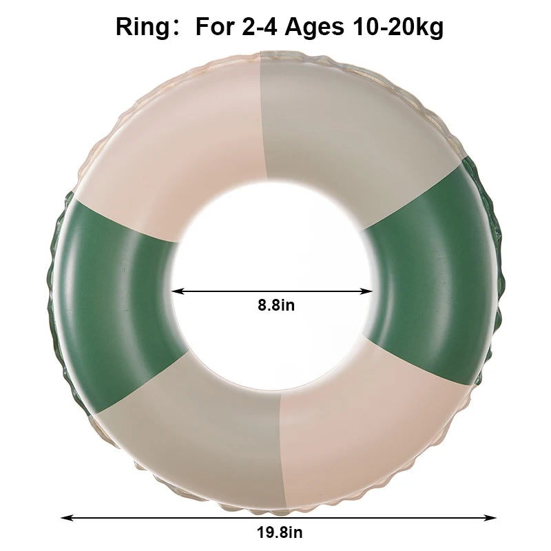 Rooxin Pool Float Baby Swim Ring Tube Inflatable Swimming Seat Ring For Kid Child Swimming Circle Beach Water Play Equipment