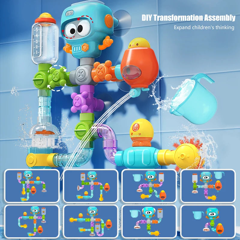Baby Bath Toys with Strong Suction Cups