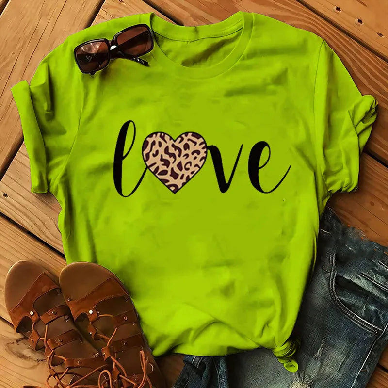 Leopard Love T Shirt