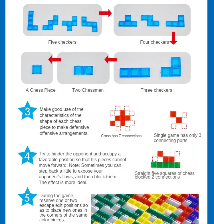 Children Intellectual Puzzle Board