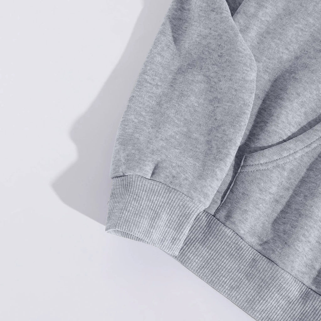 Grey Smile Hoodie