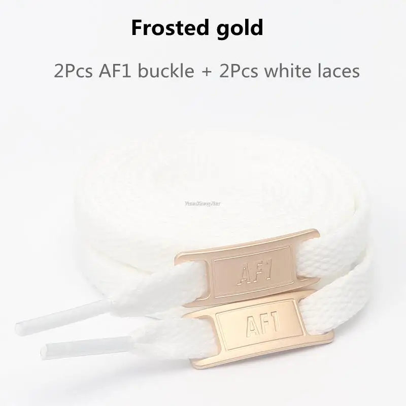 White Flat laces and Shoe Decoration Suit Sneaker Shoelace Fashion Air Force One Shoes Accessories