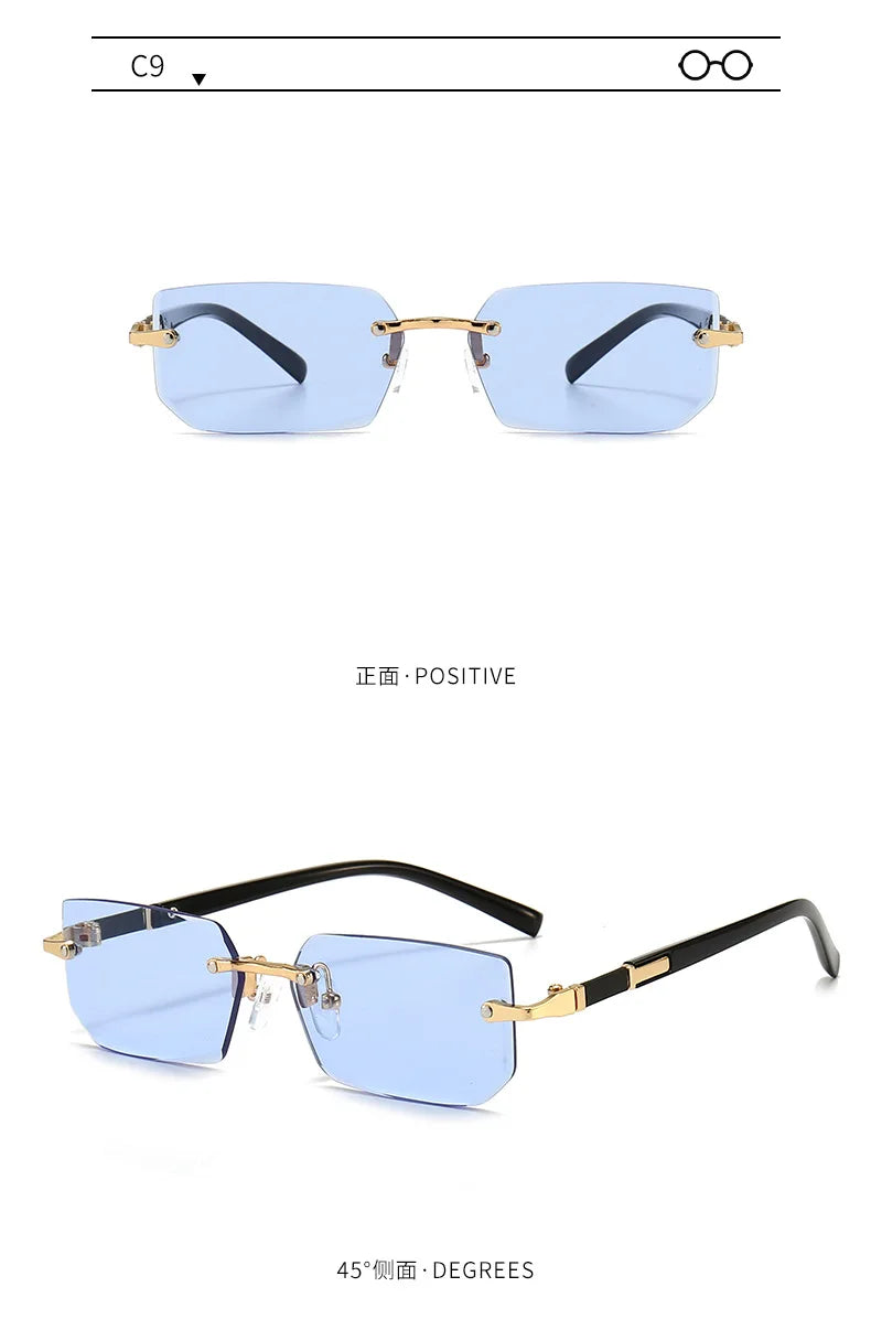 Rimless Sunglasses