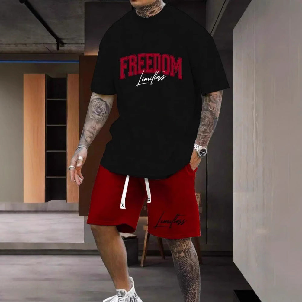 New York tshirt and short set