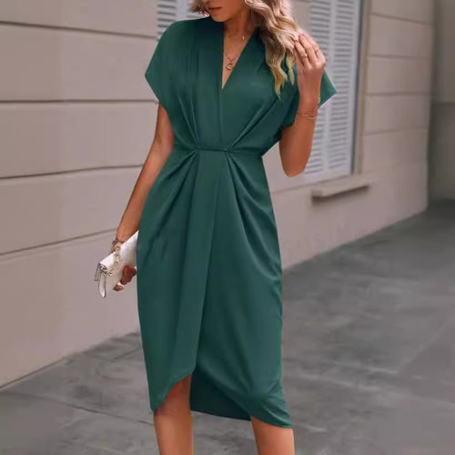 Batwing Sleeve Dress