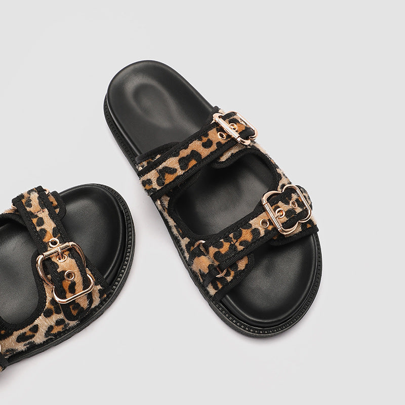 Leopard print Slippers