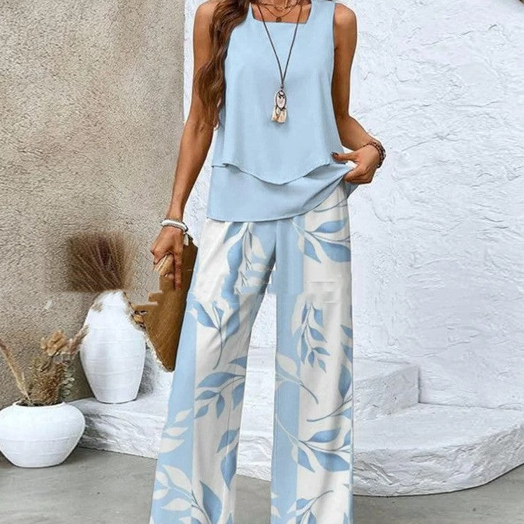 Flourish pants and top set