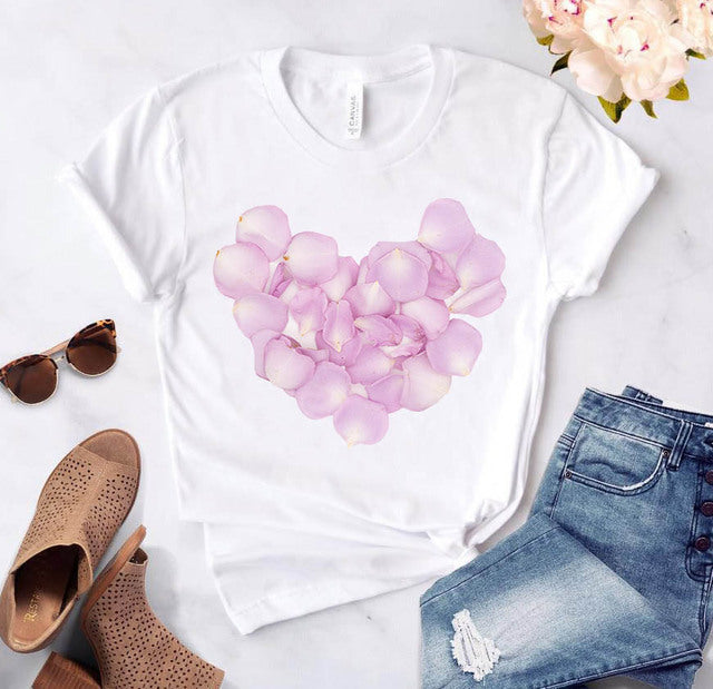 Women's Loose Round Neck Short Sleeve Top