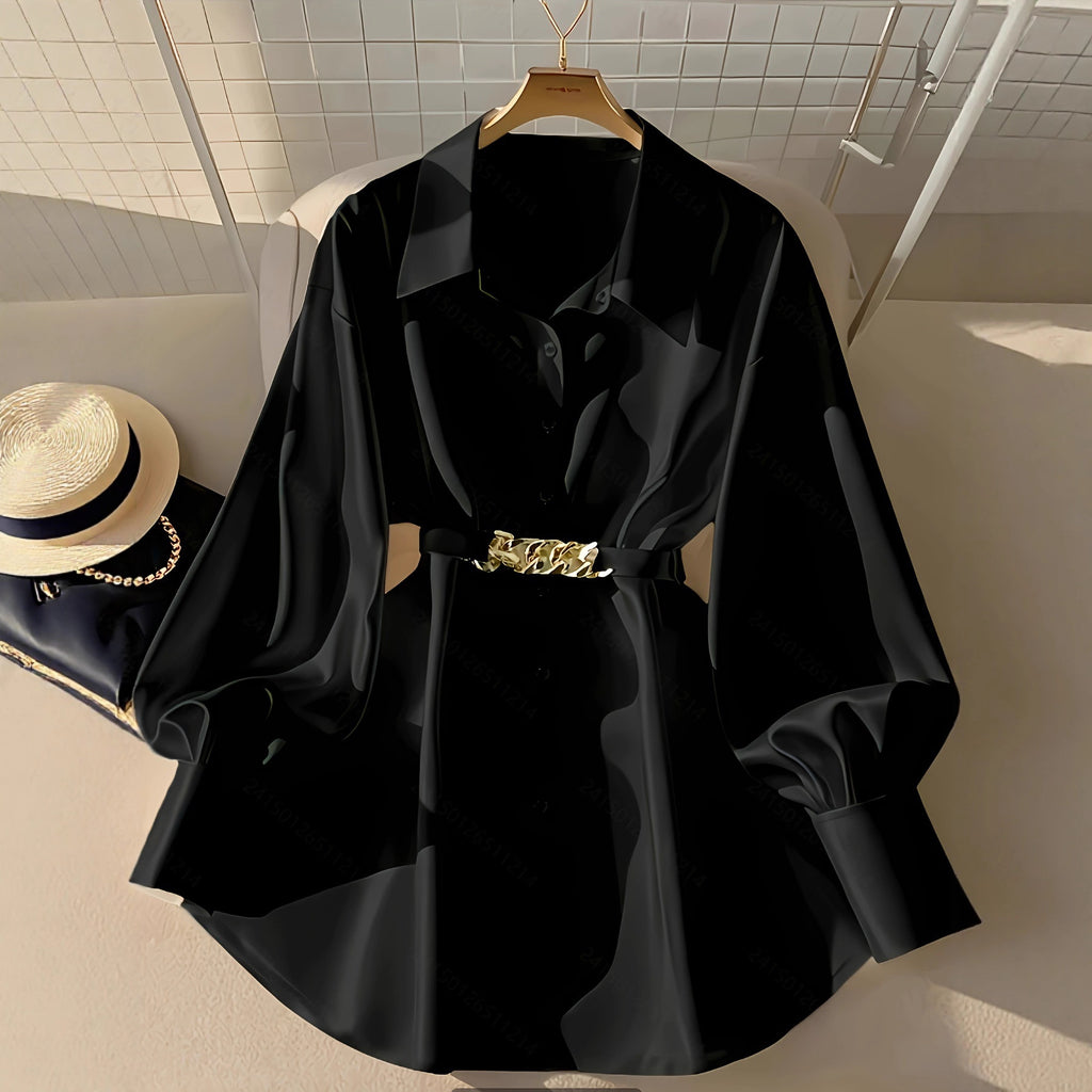 Lantern Sleeve Shirt