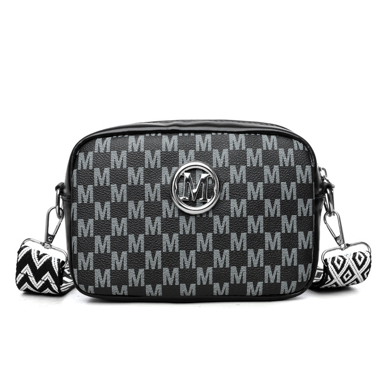 Versatile Wide-strap Shoulder Crossbody Bag