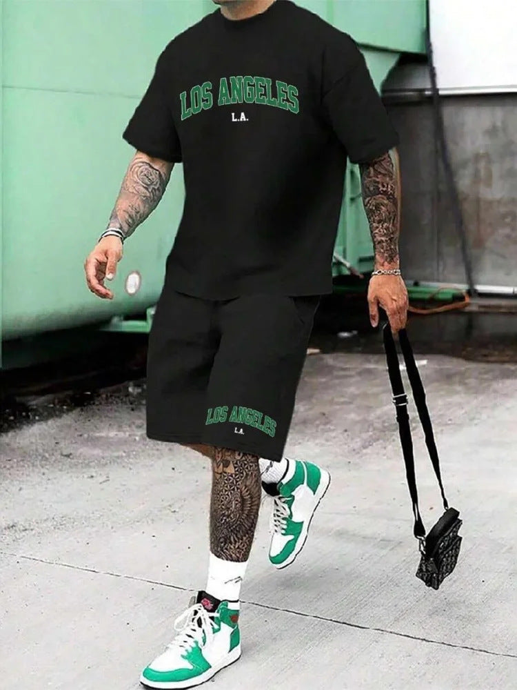 New York tshirt and short set