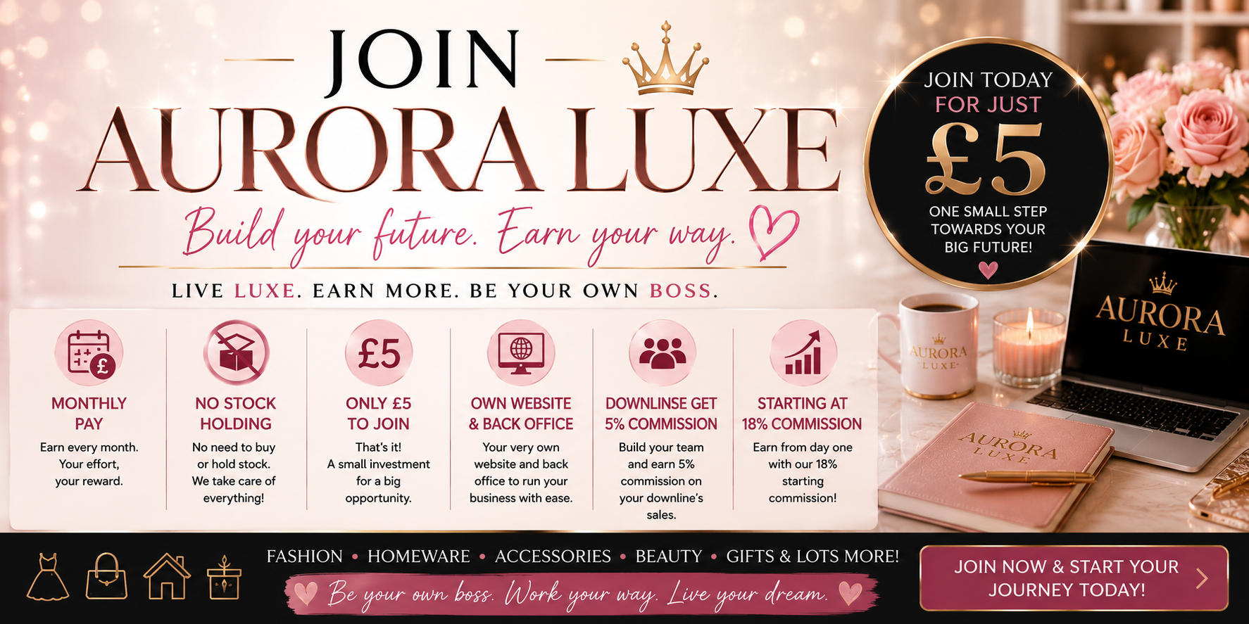 Join Aurora Luxe Today