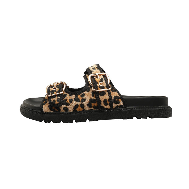Leopard print Slippers