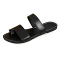 Toe Covering Leisure Flat Slippers