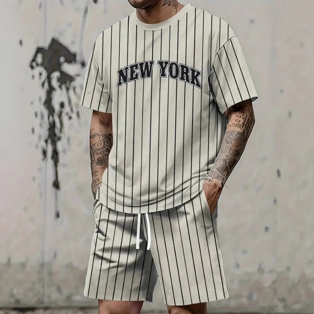 New York tshirt and short set