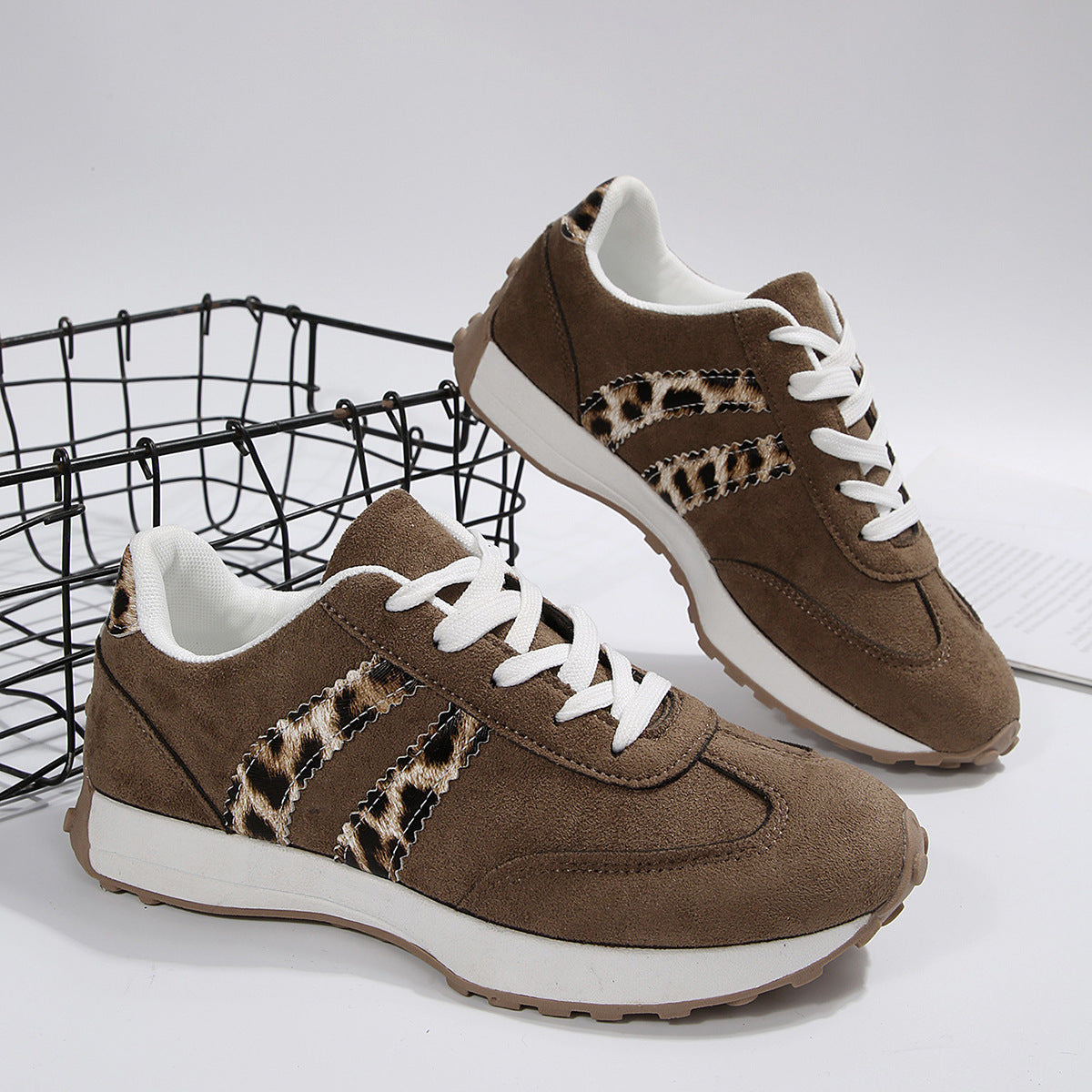 New Chunky-soled Casual Shoes Retro Sneakers