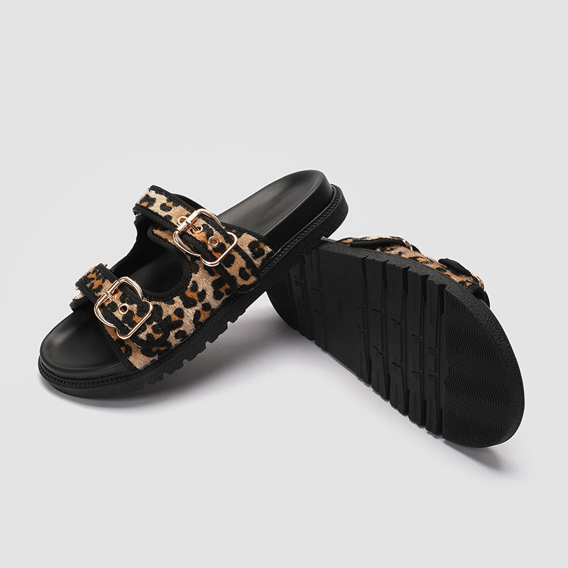 Leopard print Slippers