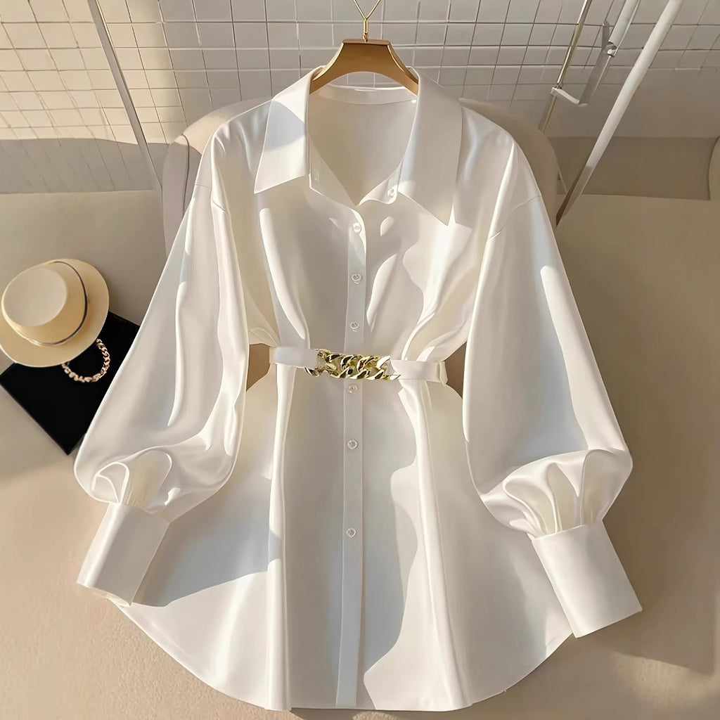 Lantern Sleeve Shirt