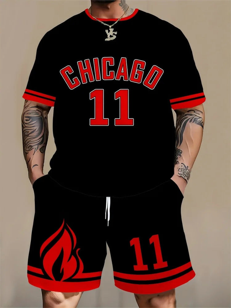 New York tshirt and short set