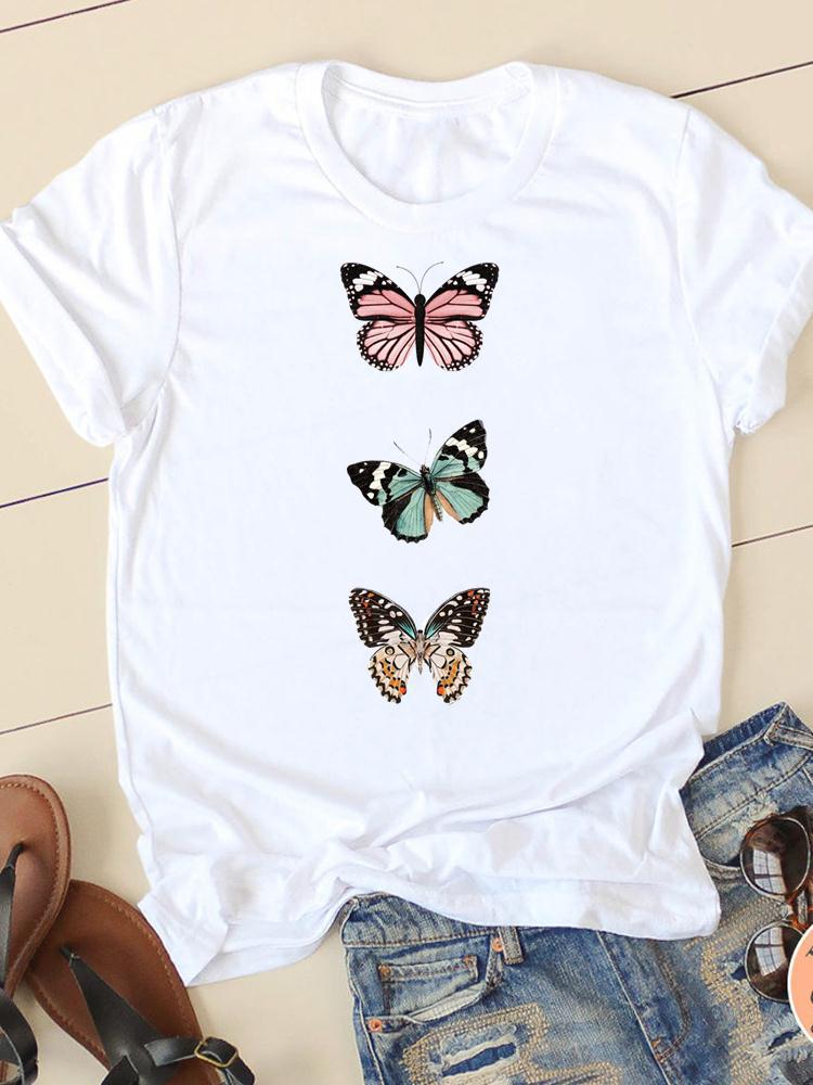 Butterfly  / heart top