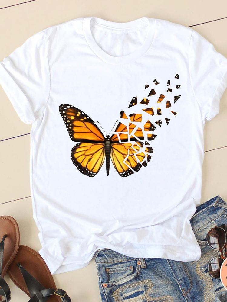 Butterfly  / heart top