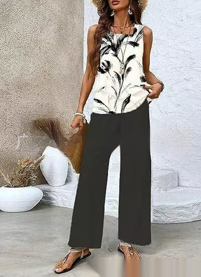 Flourish pants and top set