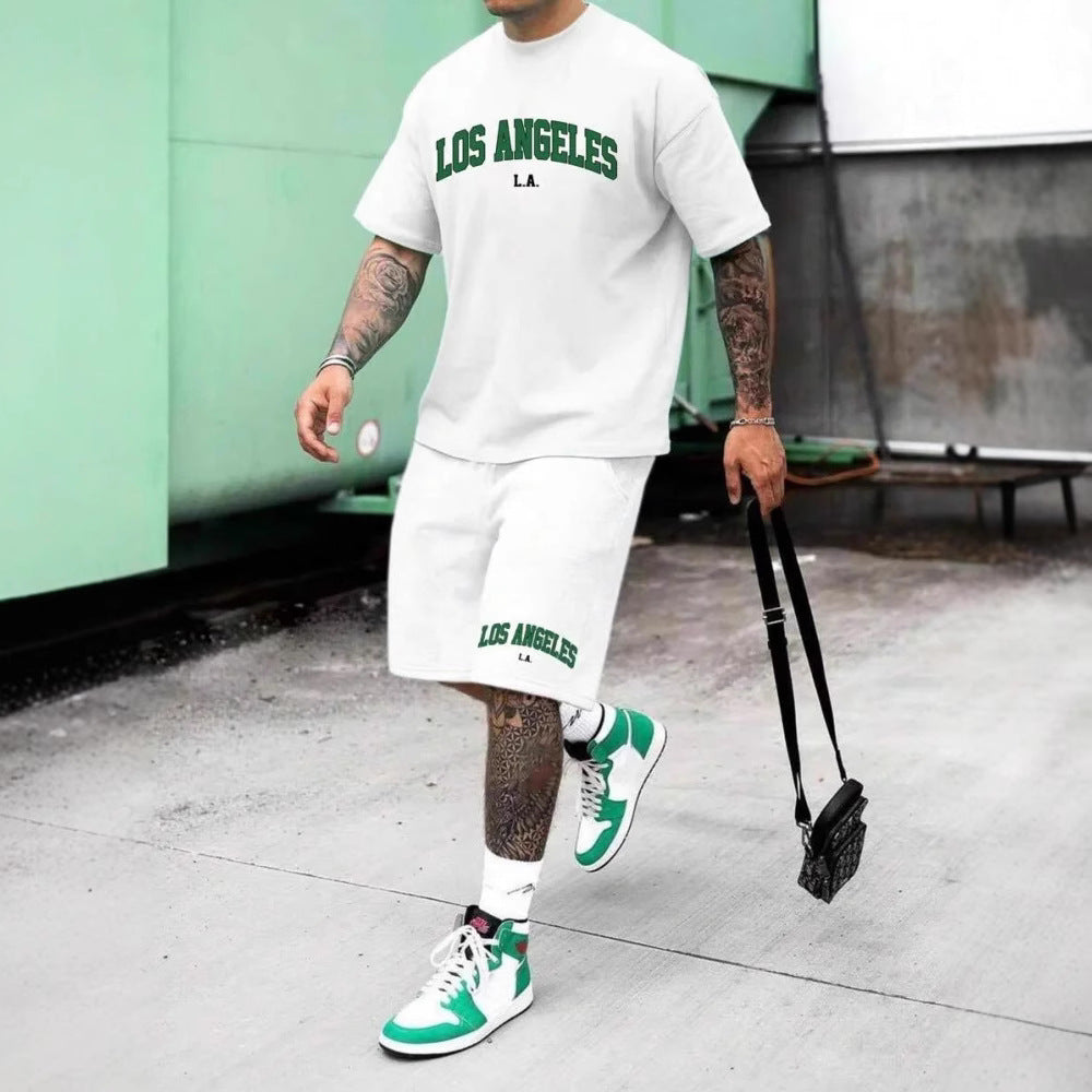 New York tshirt and short set