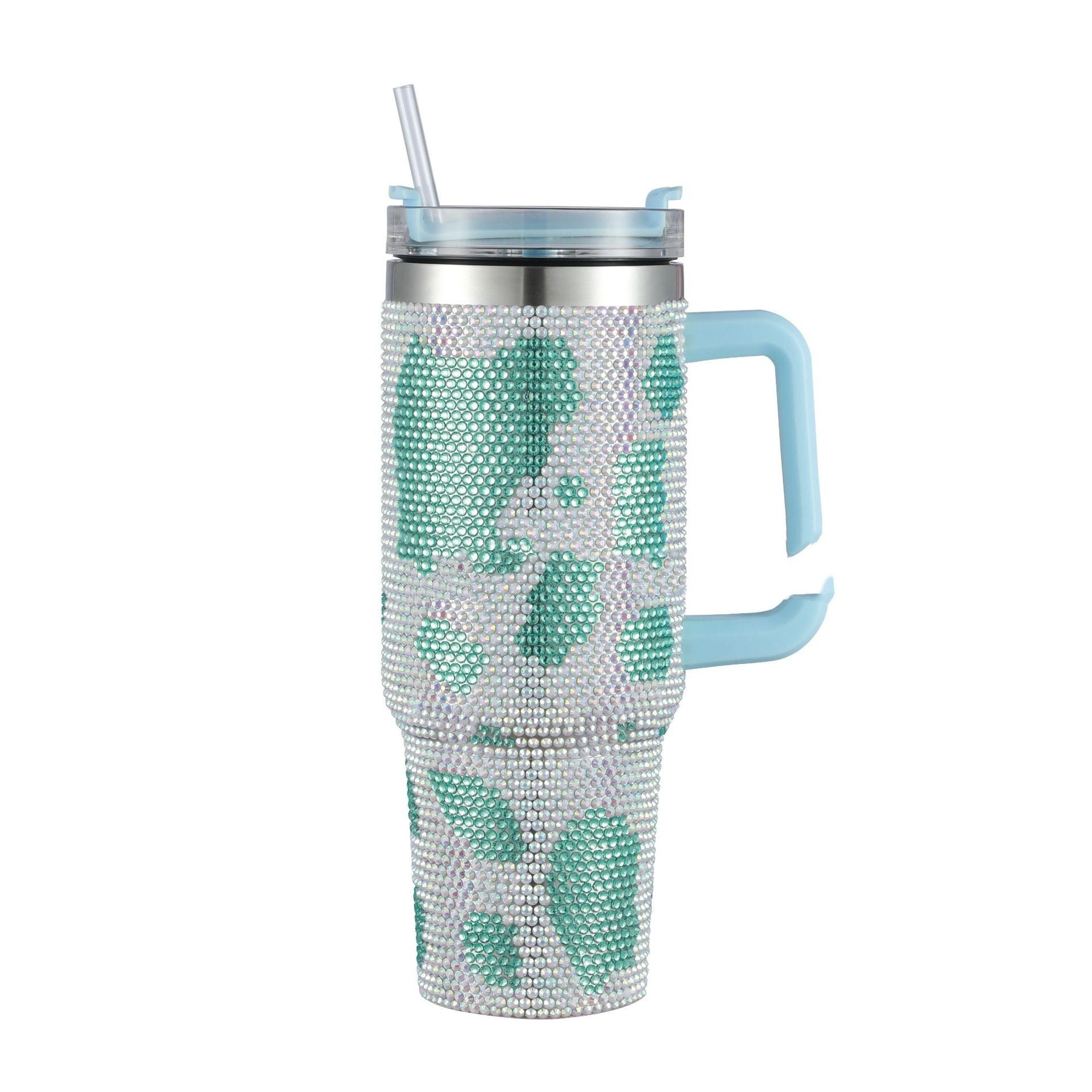 40OZ Stainless Steel Diamond Insulated Cup